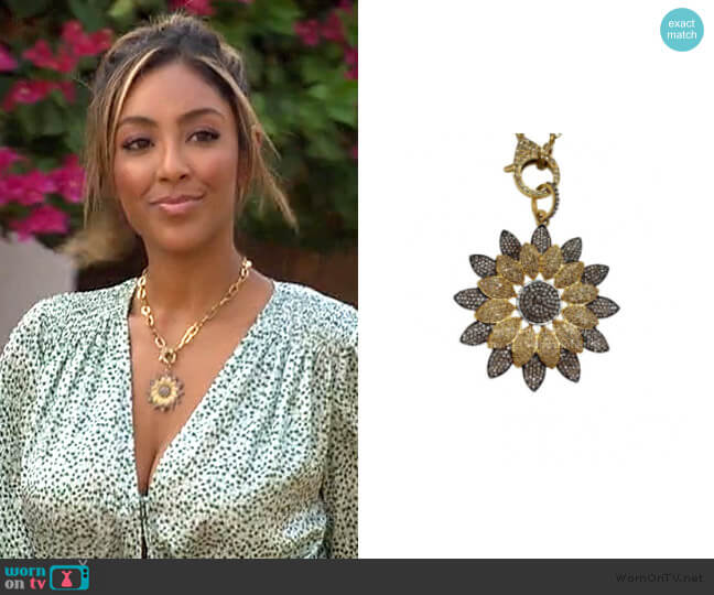 Starburst Pendant by The Woods Fine Jewelry  worn by Tayshia Adams on The Bachelorette