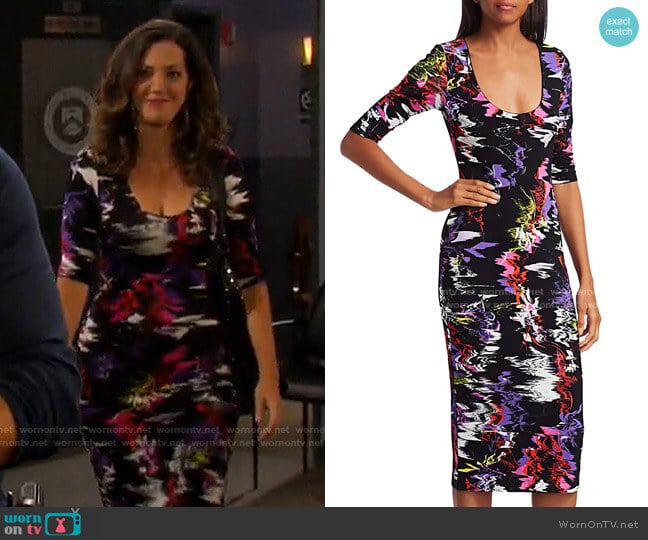 Delora Bodycon Dress by Alice + Olivia worn by Jan Spears (Heather Lindell) on Days of our Lives