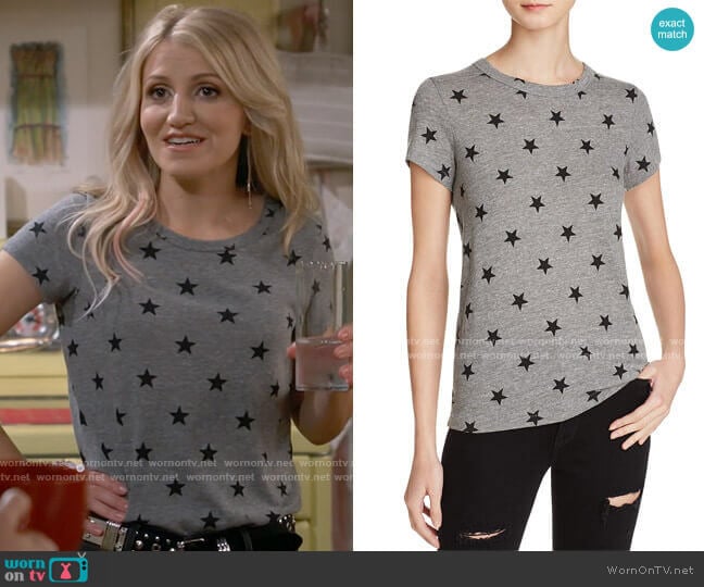 Alternative  Ideal Star Print Tee worn by Gina Dabrowski (Annaleigh Ashford) on B Positive