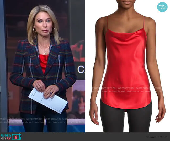 Marta Cami by Cinq a Sept worn by Amy Robach on Good Morning America