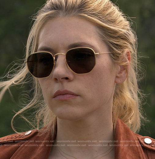 Jenny’s sunglasses on Big Sky