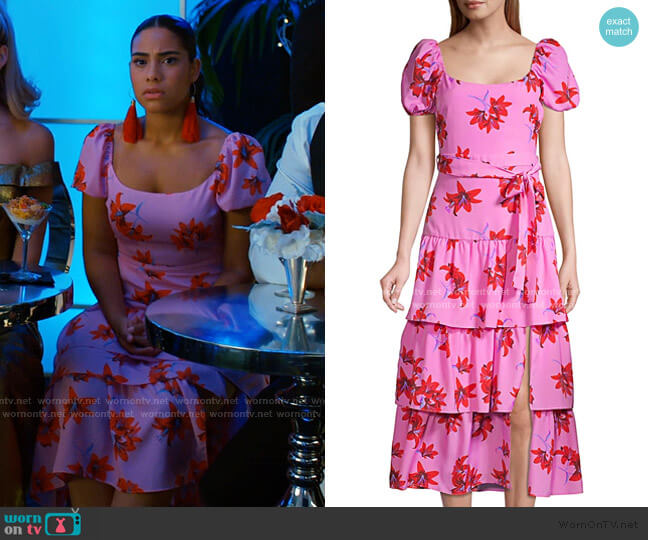 Lottie Dress by Likely worn by Daisy (Haskiri Velazquez) on Saved By The Bell