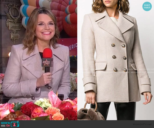 WornOnTV: Savannah’s double breasted coat at Macy’s Thanksgiving Parade ...