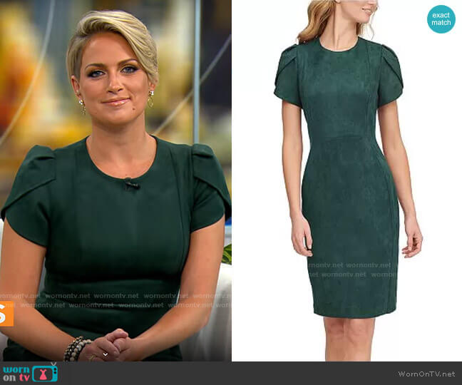 WornOnTV: Jamie Yuccas's green suede dress on CBS Mornings | Jamie Yuccas |  Clothes and Wardrobe from TV