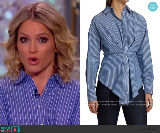 Mariezehl Top by Cinq a Sept worn by Sara Haines on The View