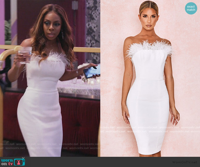 Bianca Dress by House of CB worn by Candiace Dillard Bassett  on The Real Housewives of Potomac