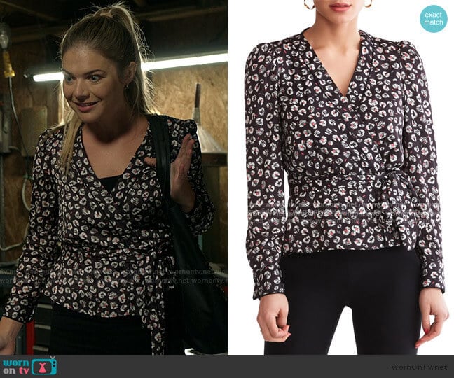 Marguerite Mini Leopard Top by Bailey 44 worn by Tami Tamietti (Kate Miner) on Shameless