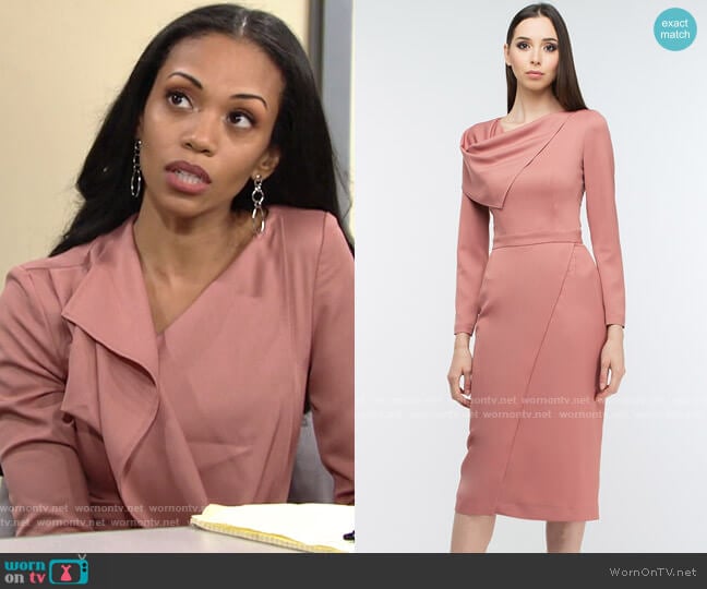 BGL 7005/17027 Dress worn by Amanda Sinclair (Mishael Morgan) on The Young and the Restless