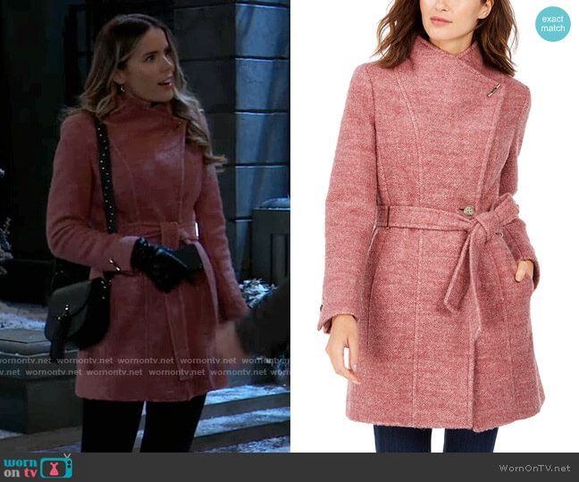 Sasha's pink coat on General Hospital 
