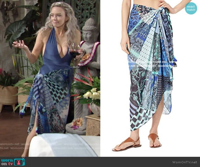 Echo Sea Life Pareo worn by Abby Newman (Melissa Ordway) on The Young and the Restless