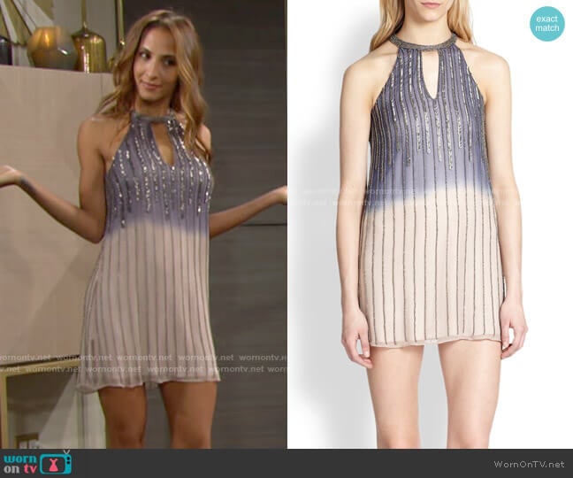 Parker Sansa Dress worn by Lily Winters (Christel Khalil) on The Young and the Restless