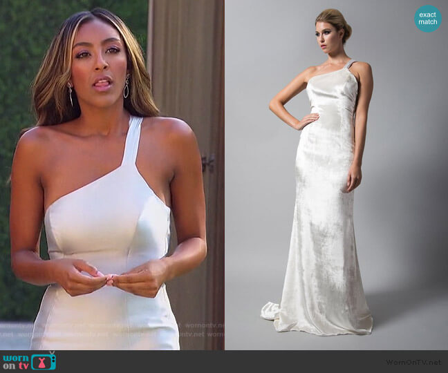 2018 Spring Collection by Randi Rahm worn by Tayshia Adams on The Bachelorette