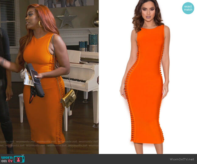 Martinique Dress by House of CB worn by Porsha Williams on The Real Housewives of Atlanta