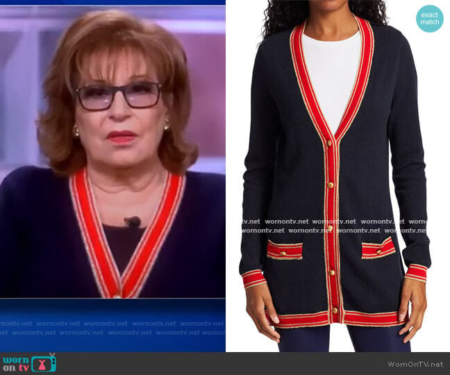 Ariel Cardigan by L'Agence worn by Joy Behar on The View