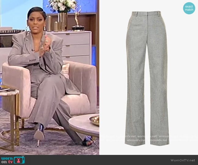 WornOnTV: Tamron’s gray blazer and pants on Tamron Hall Show | Tamron ...