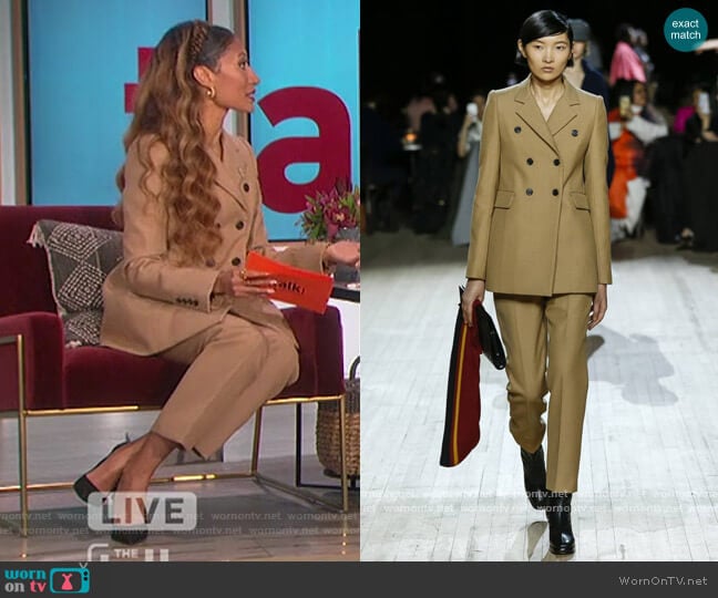 2020 Winter Fall Collection by Marc Jacobs worn by Elaine Welteroth on The Talk