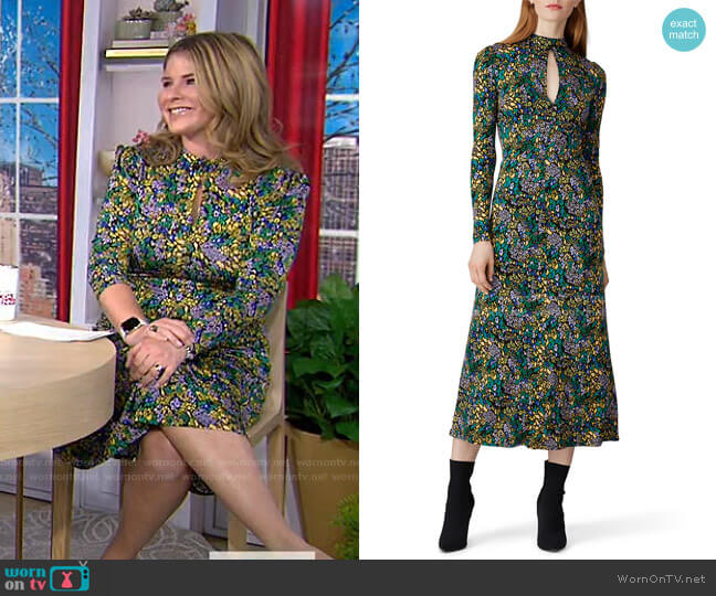 WornOnTV: Tanya's leopard and rose print dress on The White Lotus