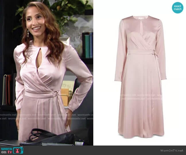 Ted Baker Neenha Dress worn by Lily Winters (Christel Khalil) on The Young and the Restless