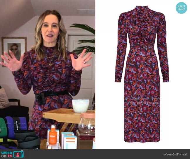 Zoe Dress by Tanya Taylor worn by Jenn Falik on Today