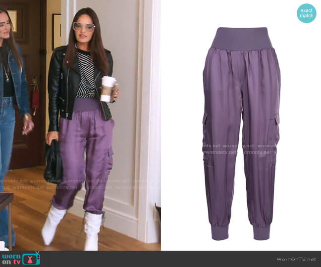 Giles Trousers by Cinq a Sept worn by Lisa Barlow on The Real Housewives of Salt Lake City