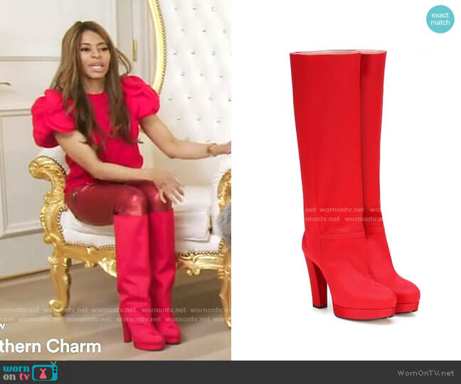 Louis Vuitton Run 55 Sneaker worn by Mary Cosby Mary Cosby as seen in The  Real Housewives of Salt Lake City (S04E04)