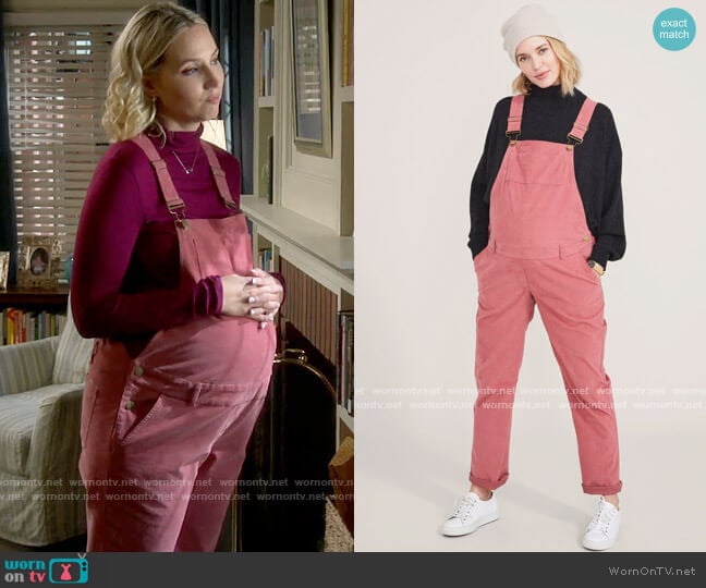 Hatch The Cord Overall worn by Mandy Baxter (Molly McCook) on Last Man Standing