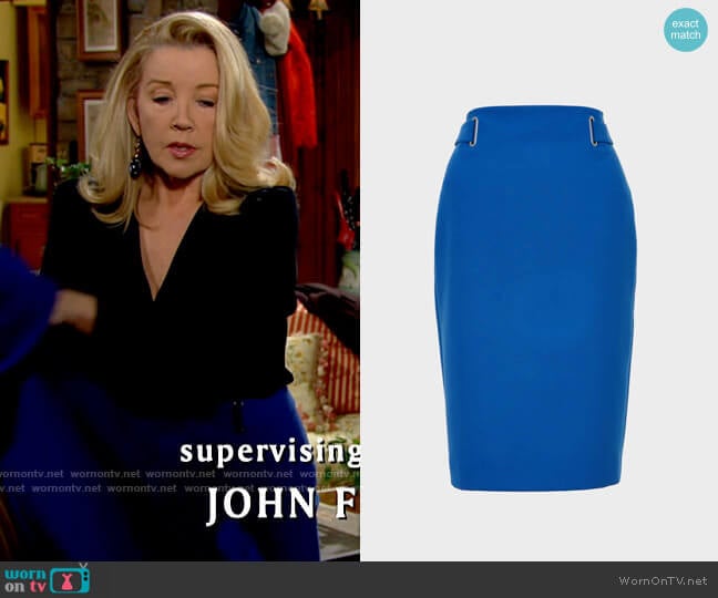 Hobbs Iana Pencil Skirt worn by Nikki Reed Newman (Melody Thomas-Scott) on The Young and the Restless