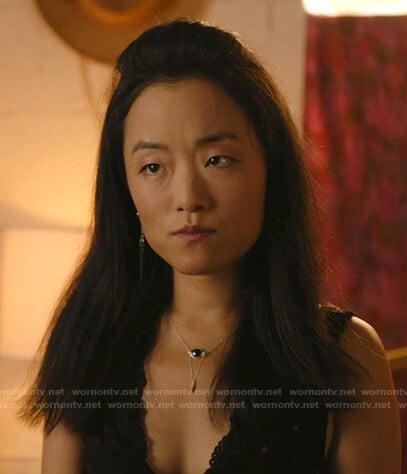 Janet's necklace on Kims Convenience