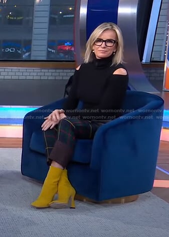 Jennifer’s patchwork pants on Good Morning America