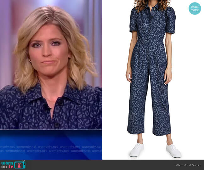 Morgen Jumpsuit by Joie worn by Sara Haines on The View