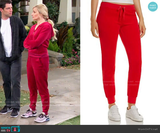 Juicy Couture Zuma Pants worn by Gemma (Beth Behrs) on The Neighborhood