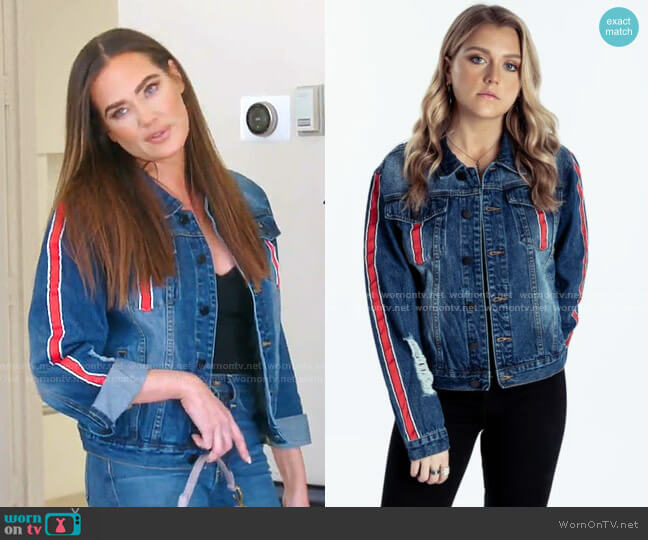 Delilah Denim Jacket by Meredith Marks worn by Meredith Marks on The Real Housewives of Salt Lake City