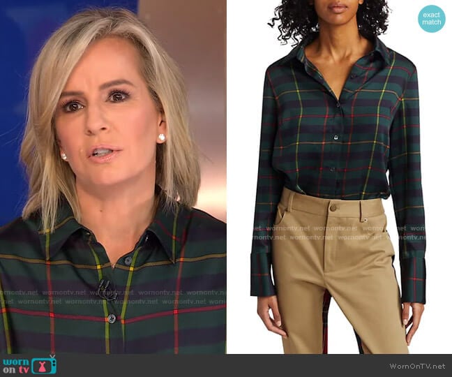 Harris Shirt by Monse worn by Dr. Jennifer Ashton on Good Morning America