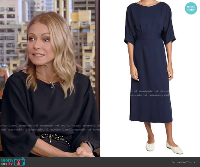 Lyss Dress by Rachel Comey worn by Kelly Ripa on Live with Kelly and Mark