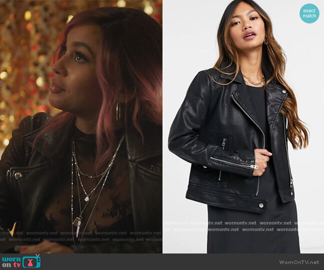 WornOnTV: Toni's black leather fringe top on Riverdale, Vanessa Morgan