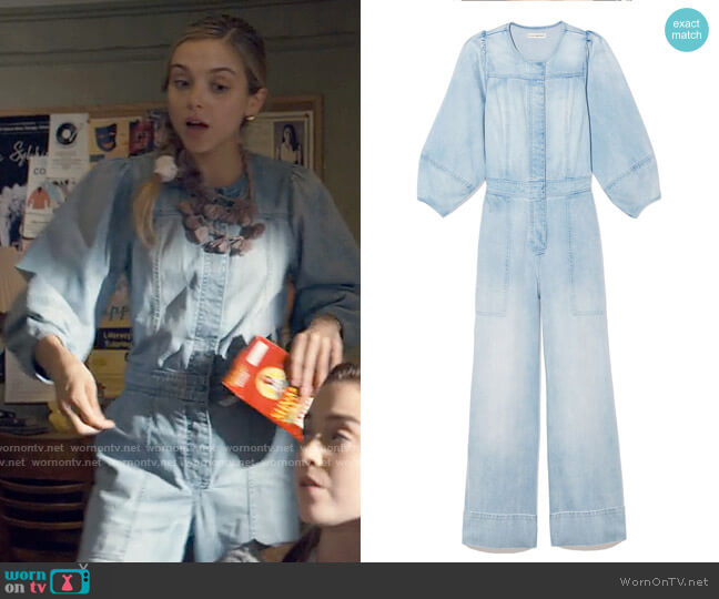 Ulla Johnson Layton Jumpsuit worn by Bette Whitlaw (Casimere Jollette) on Tiny Pretty Things