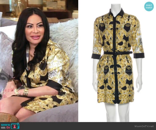 WornOnTV: Jen's black and yellow printed shirt on The Real Housewives of  Salt Lake City, Jen Shah