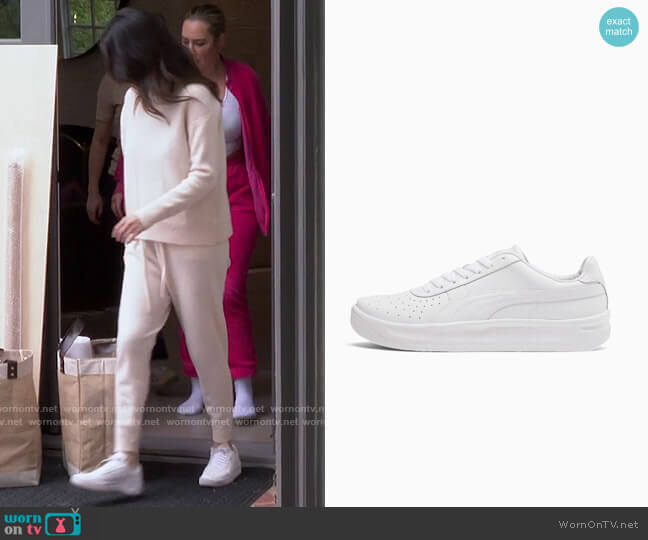 Puma GV Special+ Blank Sneakers worn by Selena Gomez on Selena + Chef