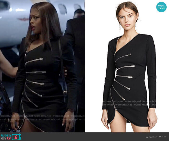 Alexander Wang  Sunburst Zip Dress worn by Ryan Wilder (Javicia Leslie) on Batwoman