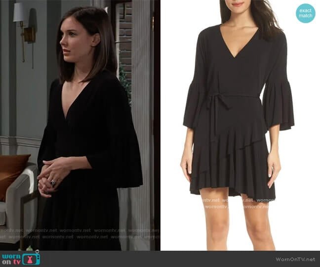 Ellette Dress by French Connection worn by Willow Tait (Katelyn MacMullen) on General Hospital