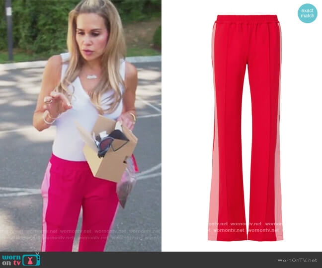 WornOnTV: Jackie’s pink side stripe track pants on The Real Housewives ...