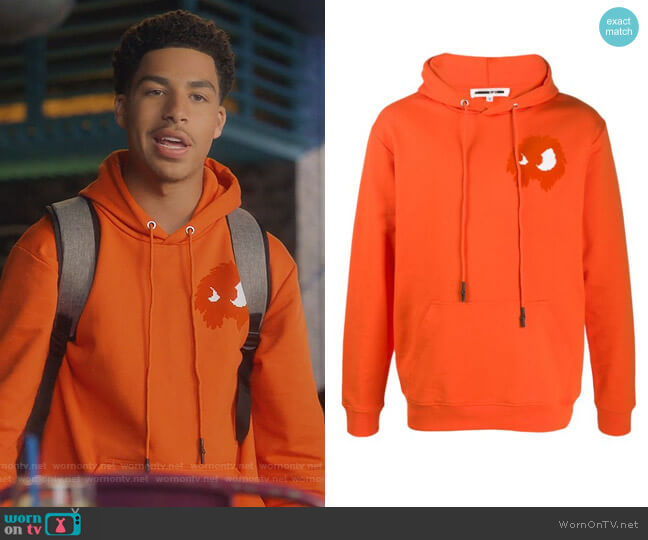 Monster Hoodie Alexander McQueen worn by Marcus Scribner on Grown-ish