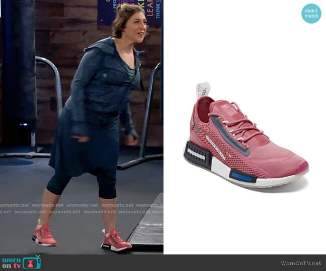 Adidas NMD R1 Spectoo Casual Sneakers worn by Kat Silver (Mayim Bialik) on Call Me Kat