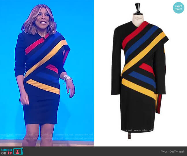 1989 Winter Fall Collection by Patrick Kelly worn by Wendy Williams on The Wendy Williams Show