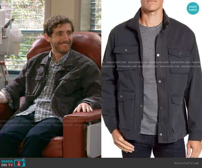 Porter Jacket by Rails worn by Drew Dunbar (Thomas Middleditch) on B Positive