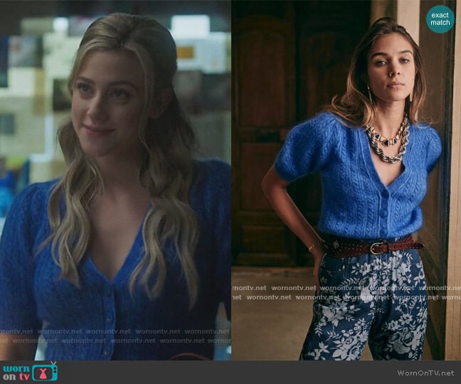 Perrine Jumper by Sezane worn by Betty Cooper (Lili Reinhart) on Riverdale