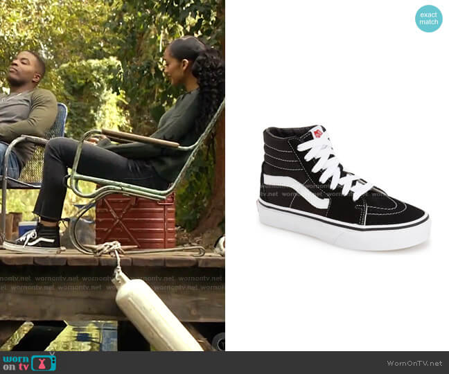 Sk8-Hi Sneaker by Vans worn by Olivia Baker (Samantha Logan) on All American