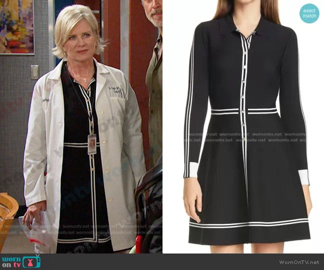 Ted Baker Sofiyya Dress worn by Kayla Brady (Mary Beth Evans) on Days of our Lives