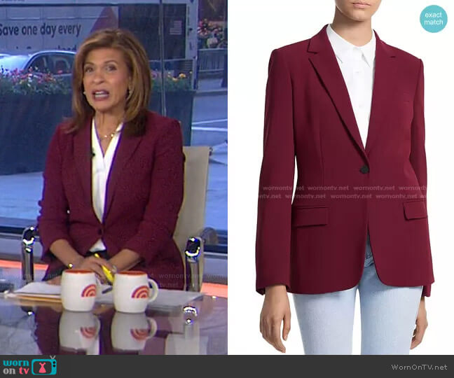 Staple Blazer by Theory worn by Hoda Kotb on Today