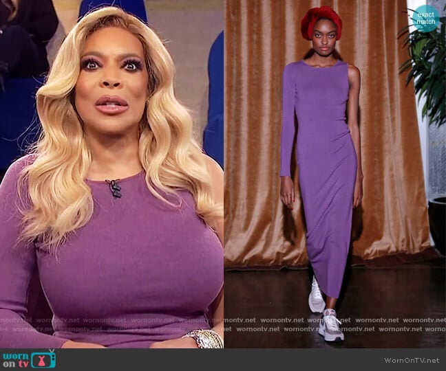 2020 Fall Collection by Victor Glemaud worn by Wendy Williams on The Wendy Williams Show